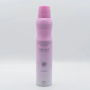 اسپری خوشبو کننده بدن زنانه بادی کر Versacec Bright Crystal حجم 200 میل